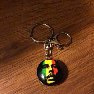 Bob Marley Rasta Key Chain